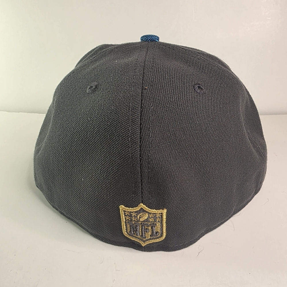 Lot Of 2 VGUC New Era NFL Carolina Panthers 59Fifty Fitted Hats Size 7 1/2 - Picture 12 of 14
